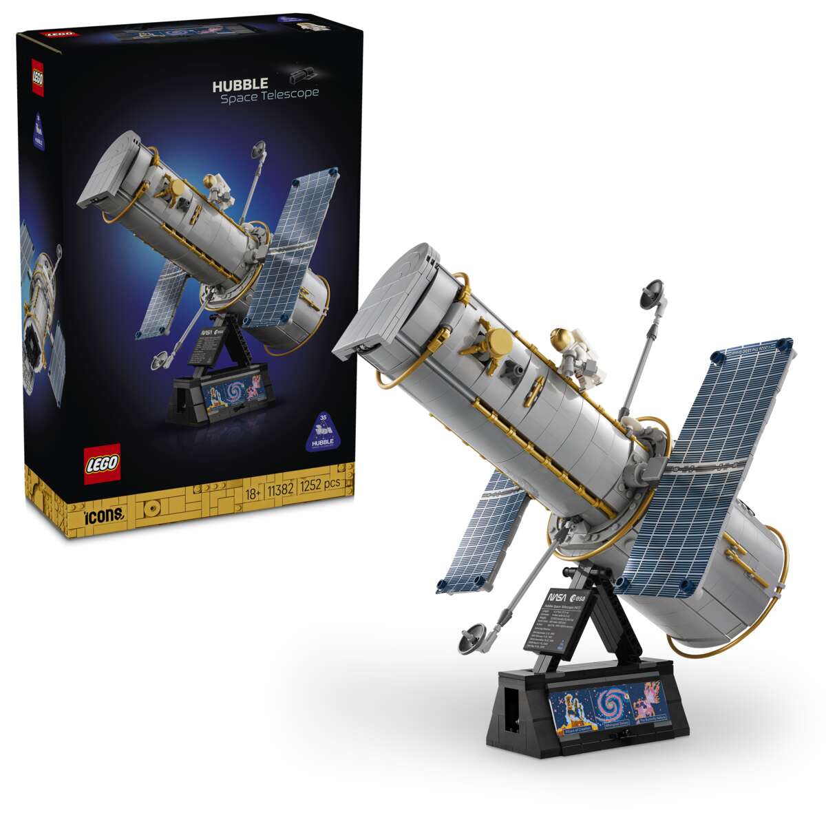 LEGO® Icons Hubble-romteleskopet 11382
