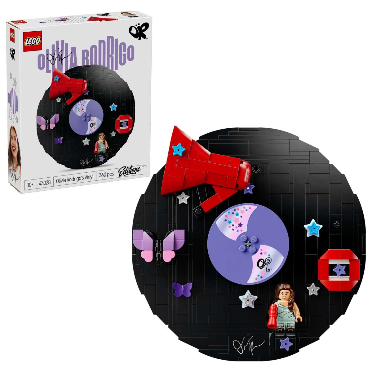 LEGO® Editions Olivia Rodrigos vinylplate 43028