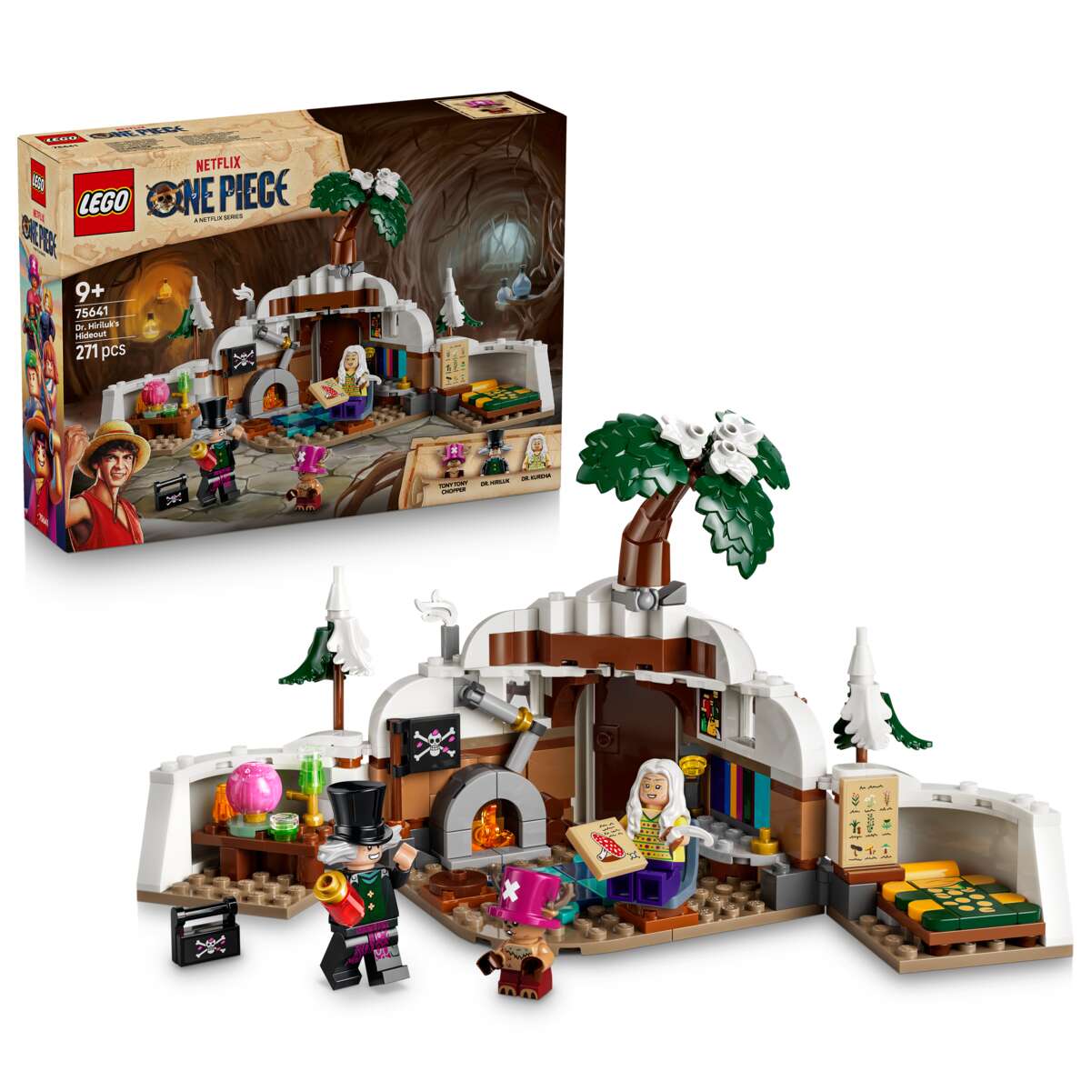LEGO® ONE PIECE Dr. Hiriluks koselige hjem 75641