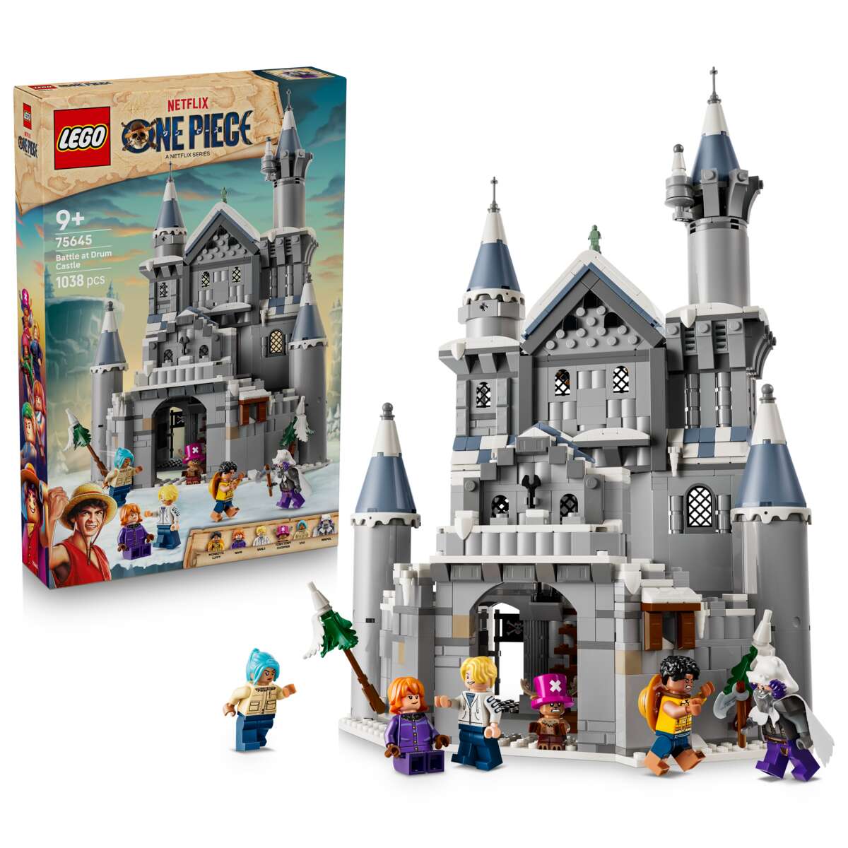 LEGO® ONE PIECE Slaget ved Drum-slottet 75645