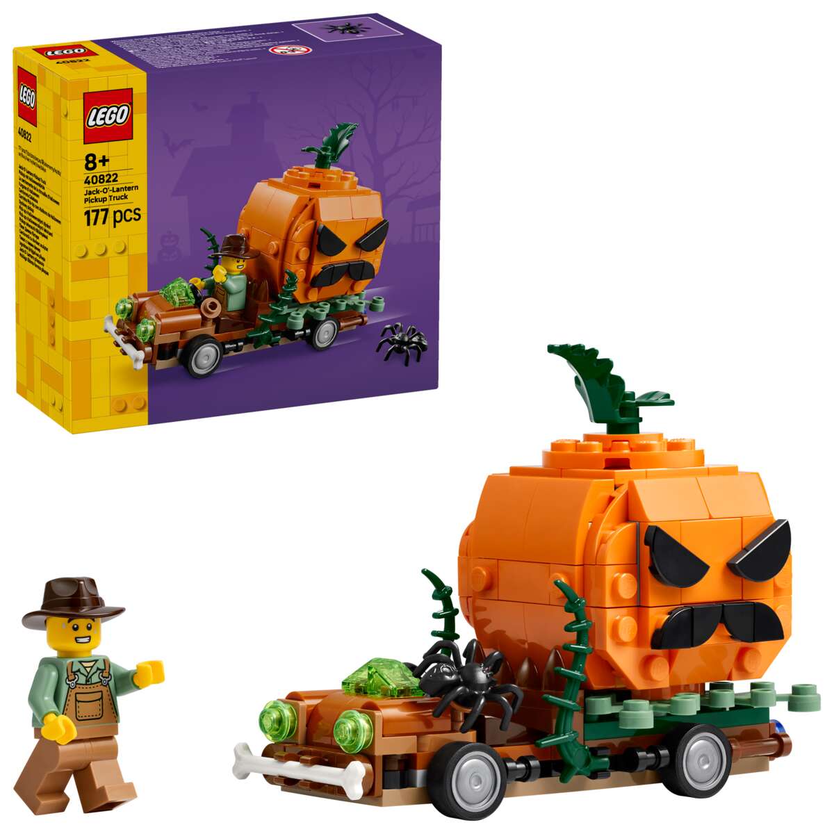 LEGO® Iconic Pickup med gresskarlykt 40822