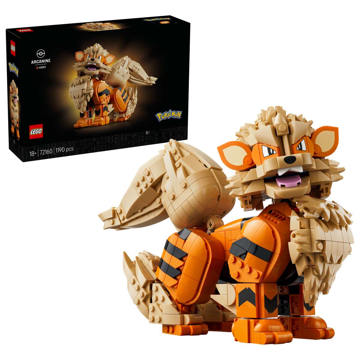 LEGO® Pokémon™ Arcanine 72160