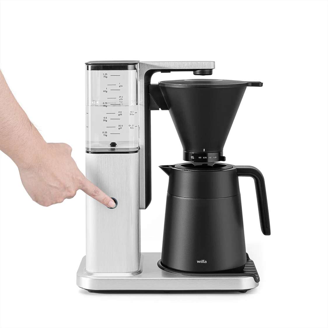 Wilfa CM10ABA-T125 Zense Alux Thermo kaffetrakter