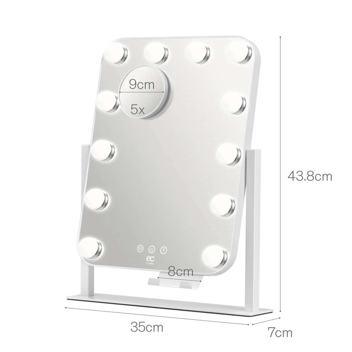 EC by Wilfa Shine MI3W-D29 sminkespeil