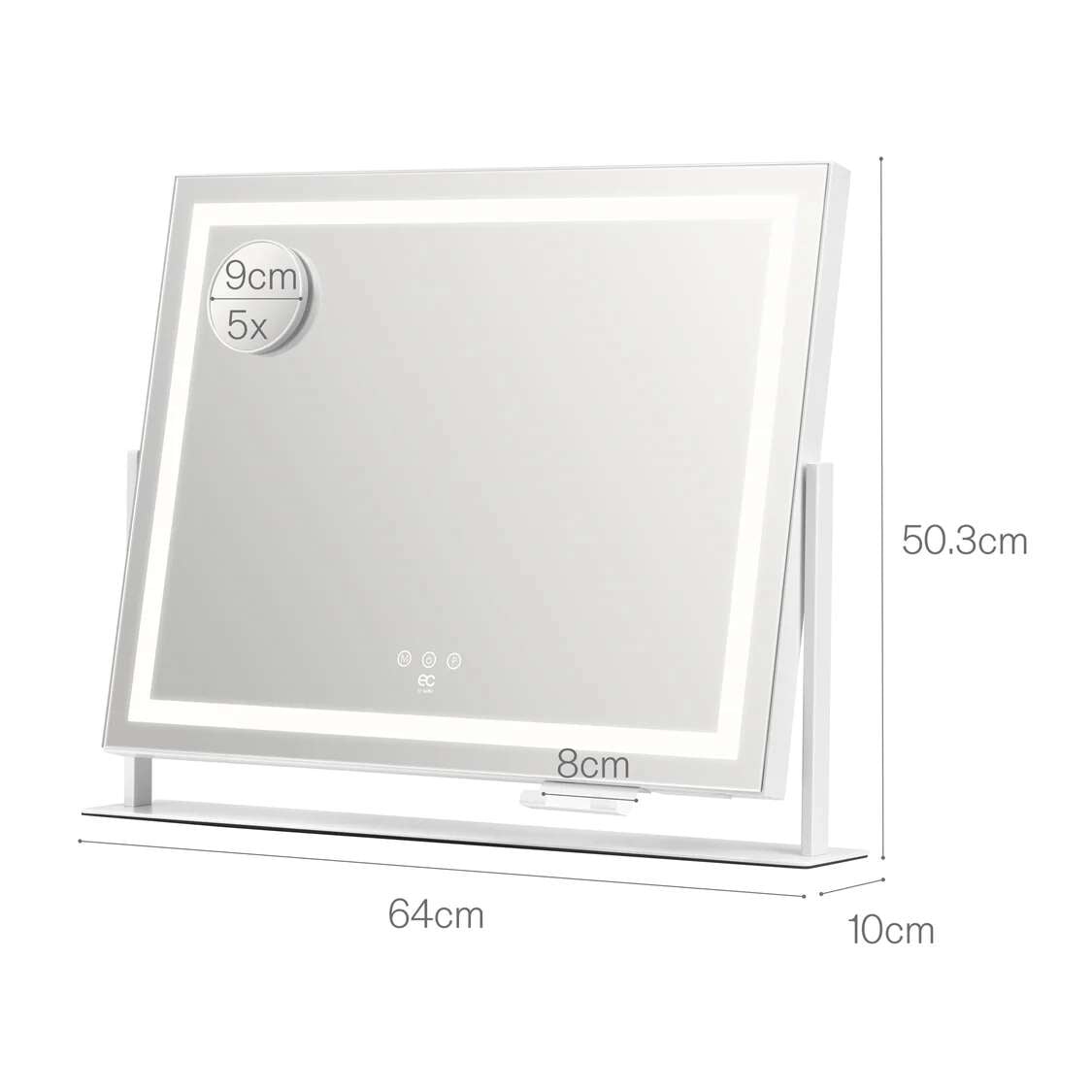 EC by Wilfa Sparkle MI1W-D58 sminkespeil