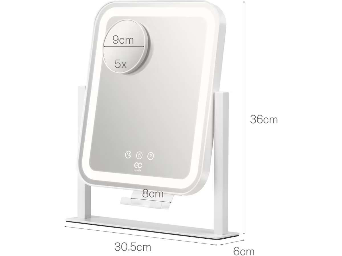 EC by Wilfa Glowing MI4W-D25 sminkespeil