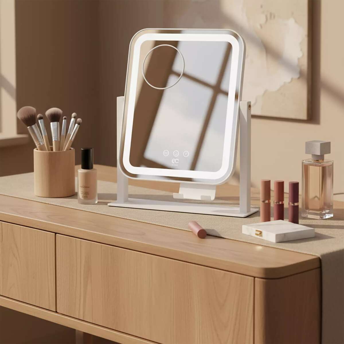 EC by Wilfa Glowing MI4W-D25 sminkespeil