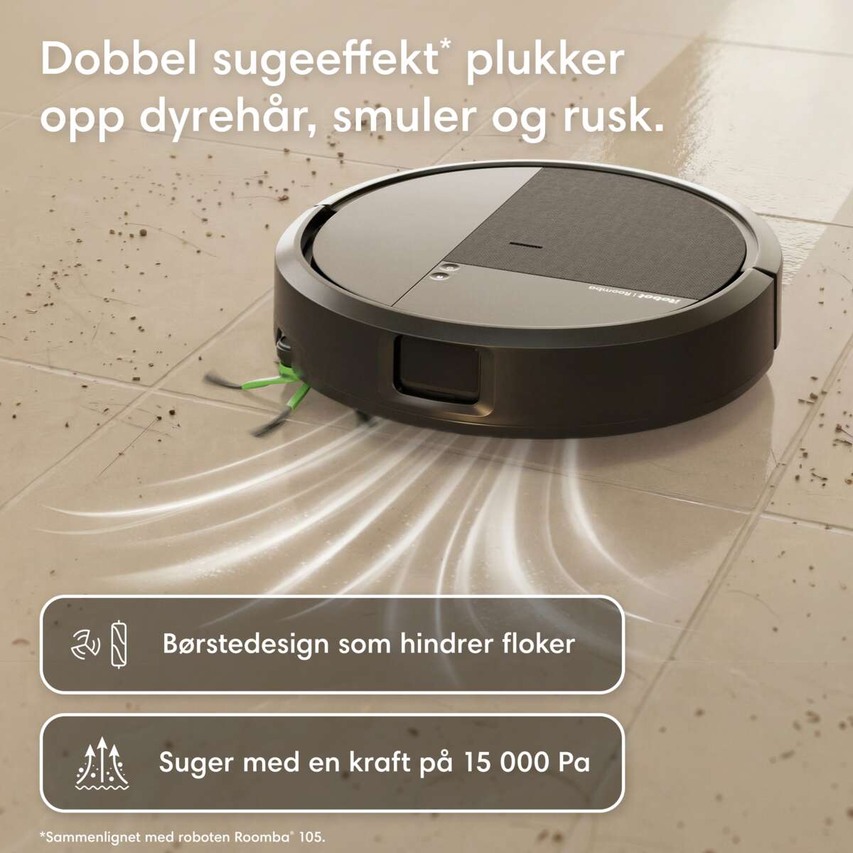 iRobot® Roomba Combo® 115 robotstøvsuger