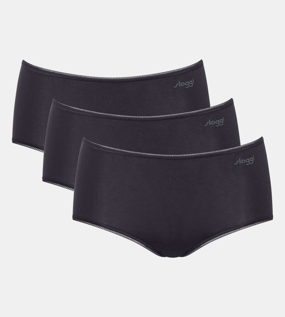 sloggi Pure Comfort H Midi truse 3PK