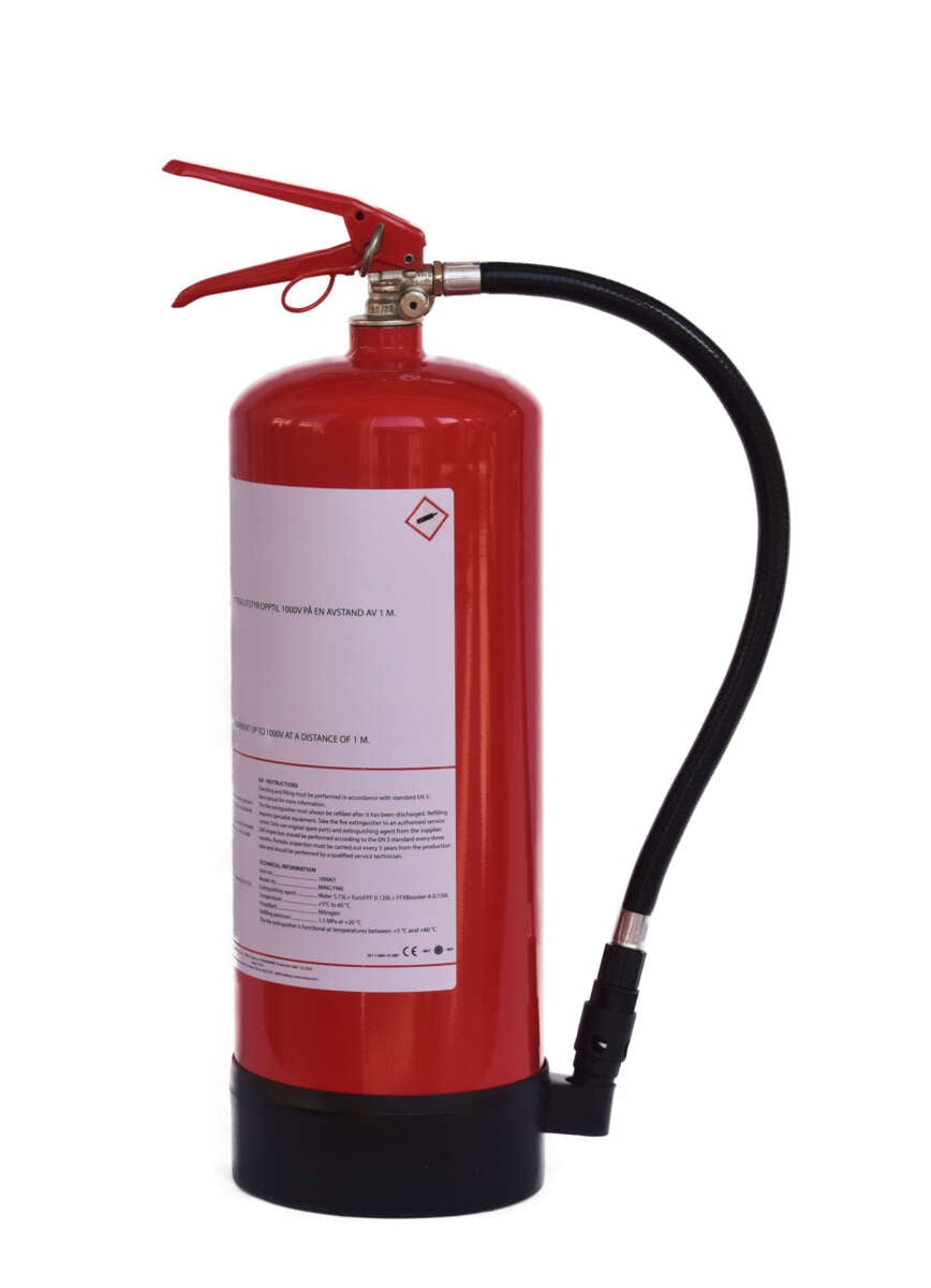 No-flame fluorfrie skum brannslukker