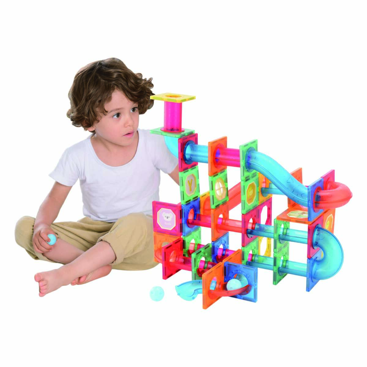 Magnetic Tiles byggesett