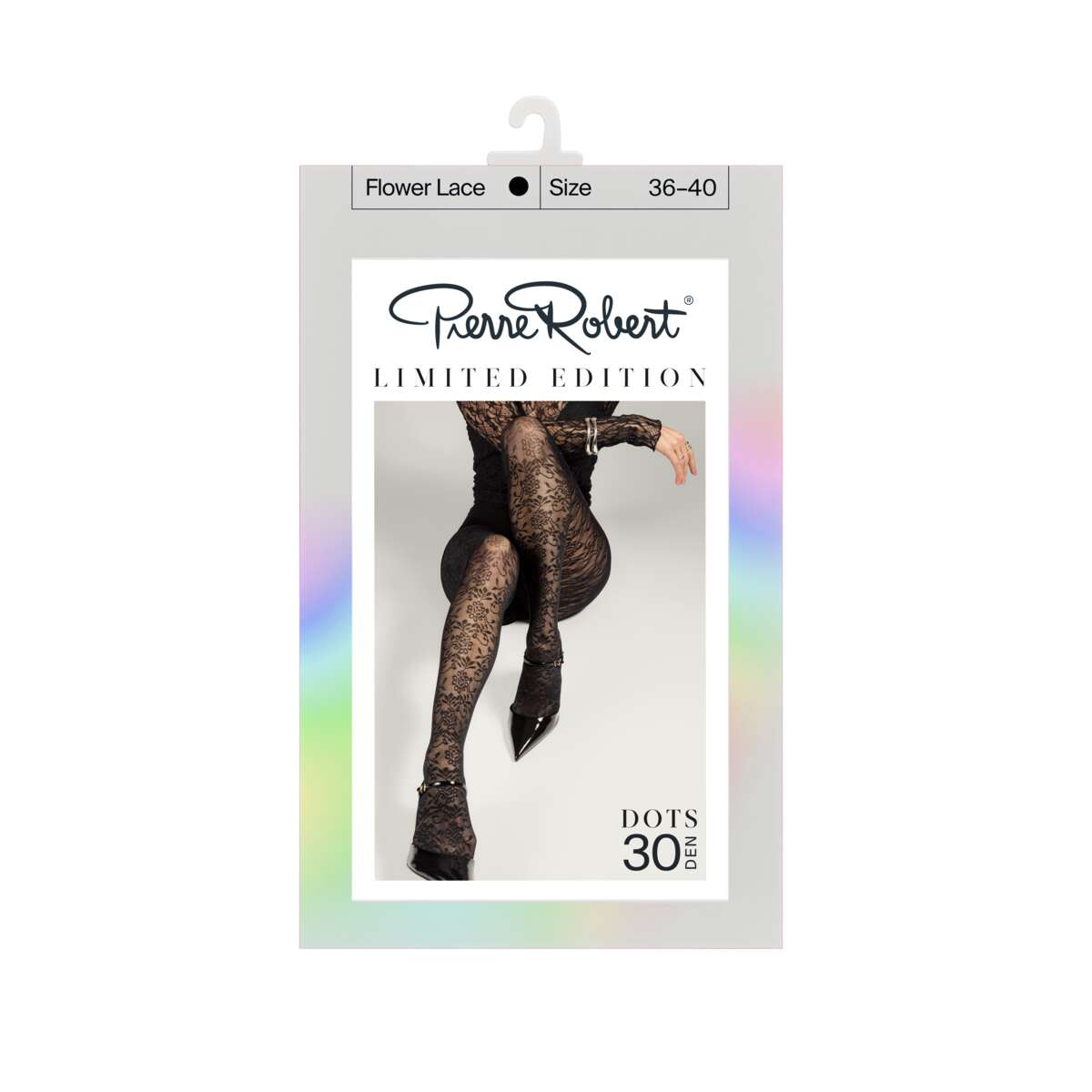 Pierre Robert Tights Flower strømpebukse 30den dame