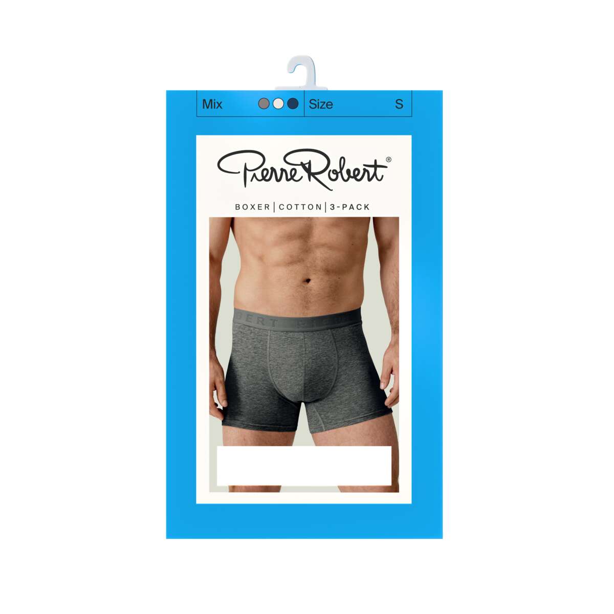 Pierre Robert Cotton Boxer 3-pk herre