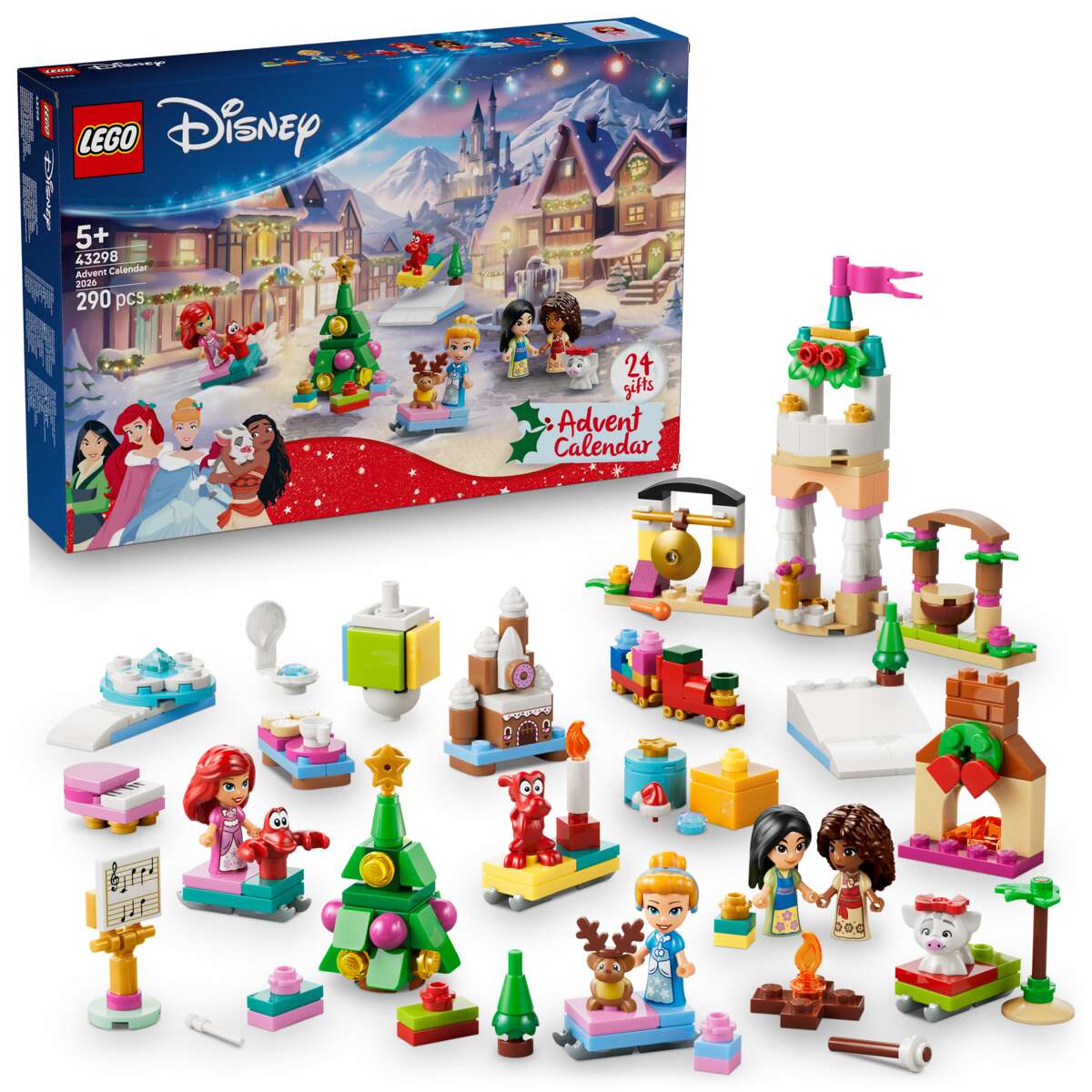 LEGO® ǀ Disney Princess Julekalender 2026 43298