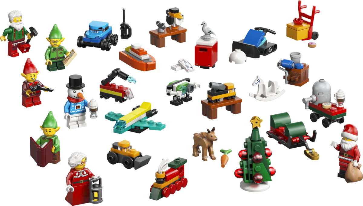 LEGO® City Julekalender 2026 Julenissens verksted 60510