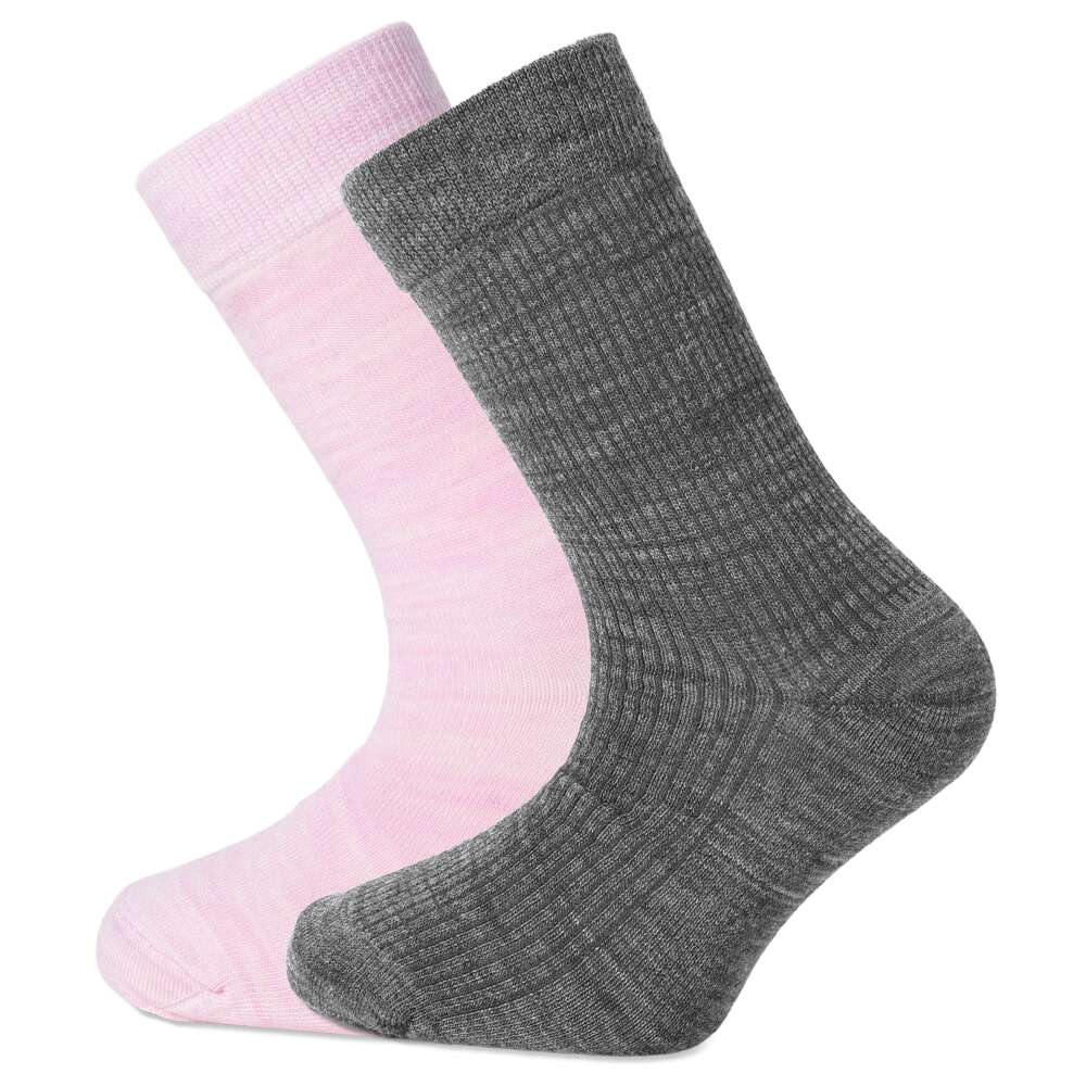 Pierre Robert tynn ullsokk 2-pk barn