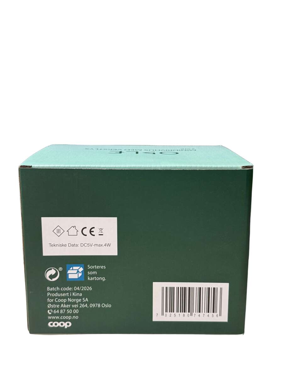 Odle minidrivhus med LED-lys 3-pk