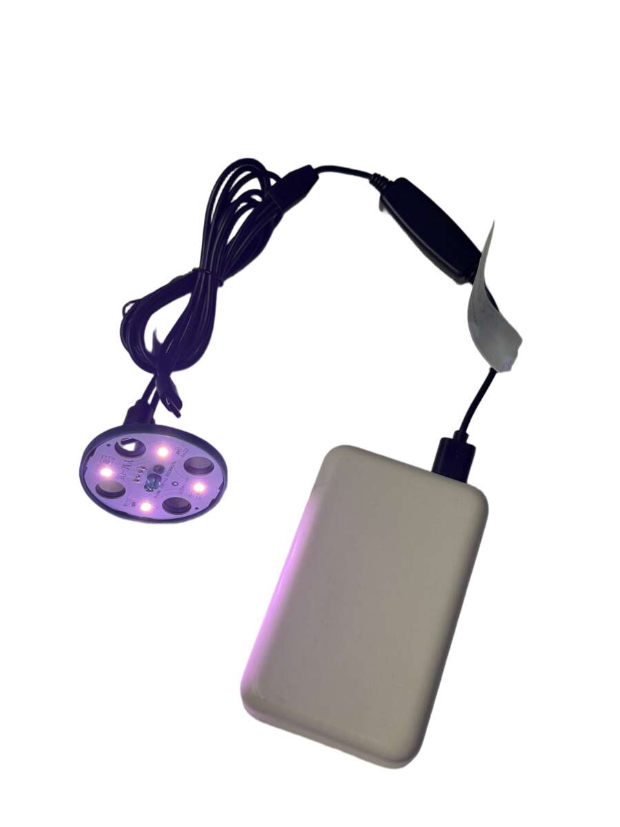 Odle minidrivhus med LED-lys 3-pk
