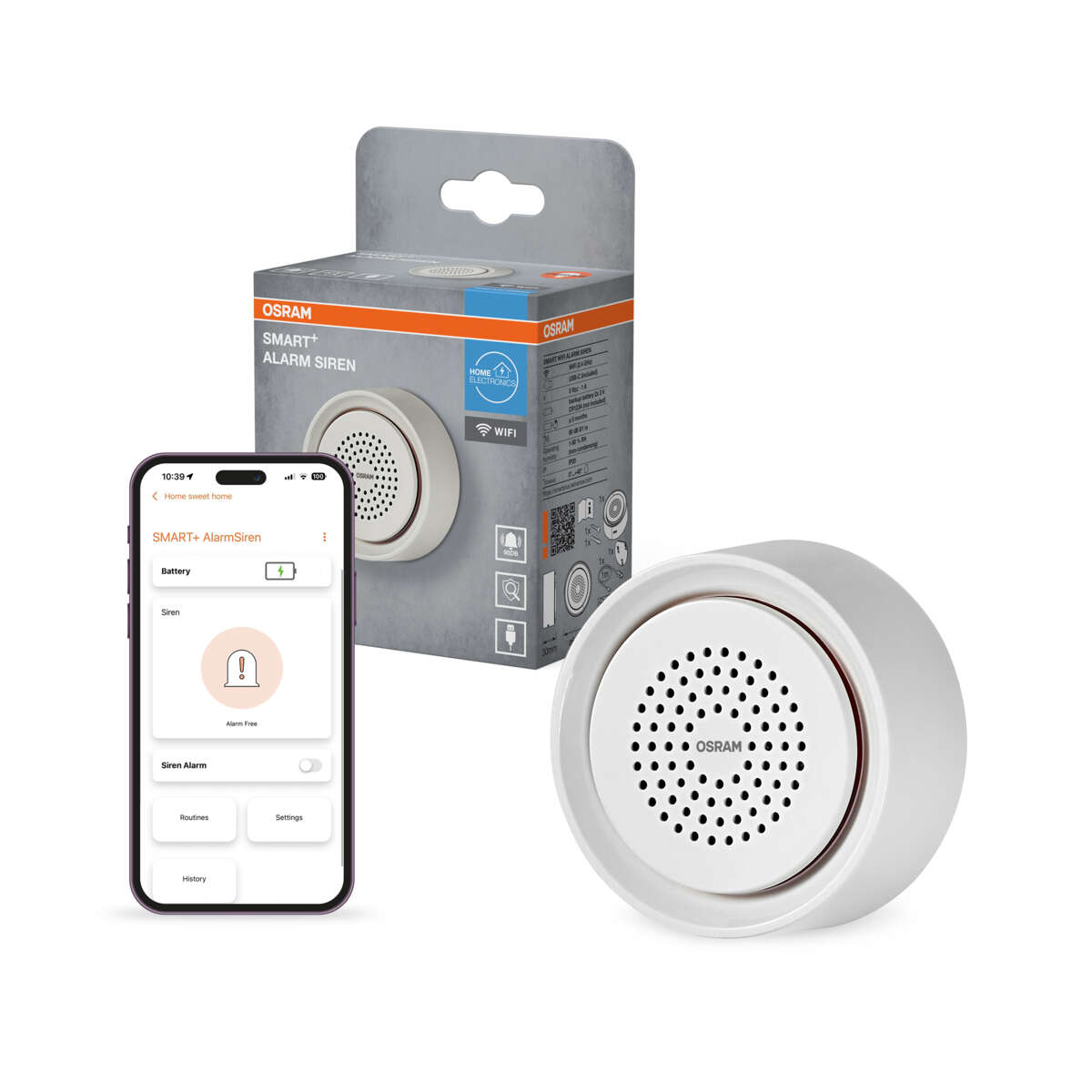OSRAM Smart+ WiFi alarm/sirene