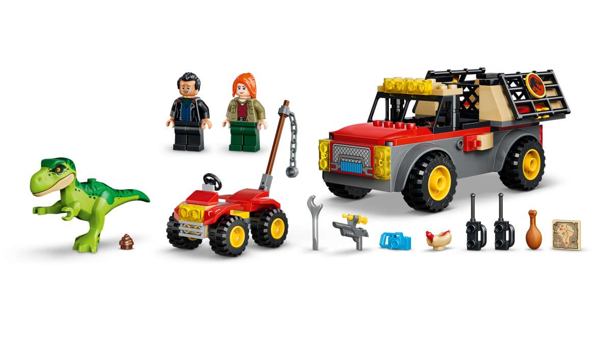 LEGO® Jurassic World T. rex-unge og transportlastebil 77978