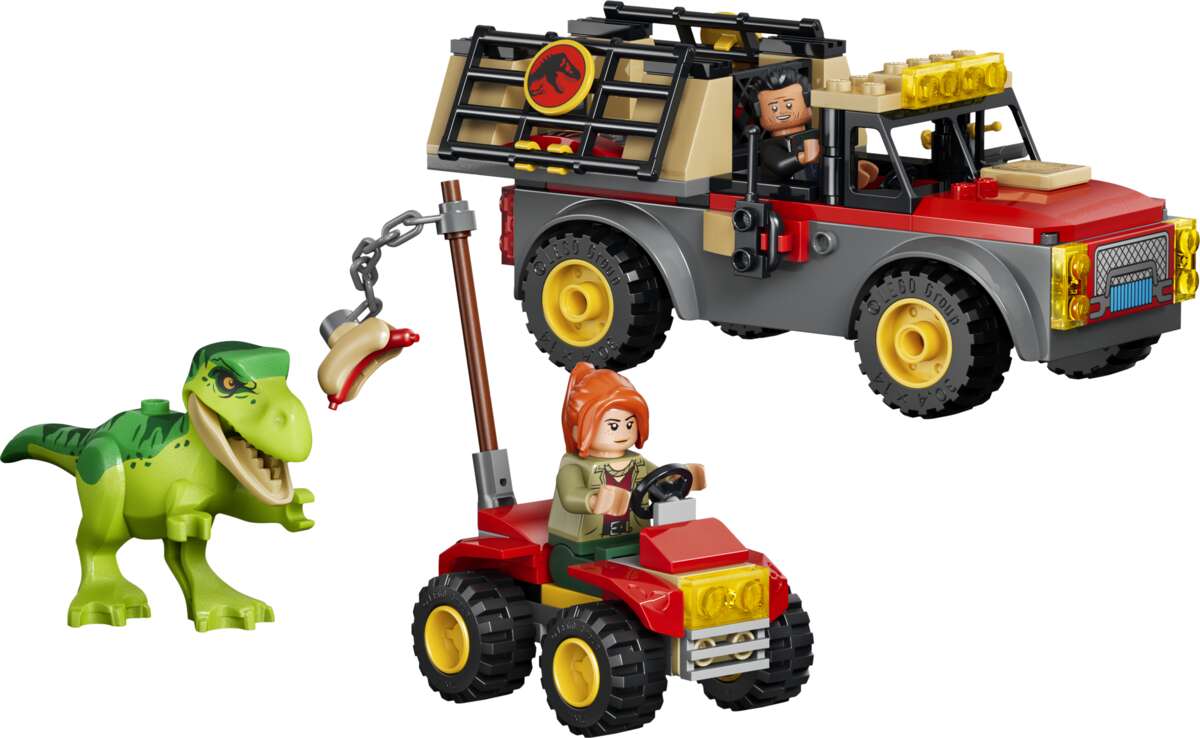 LEGO® Jurassic World T. rex-unge og transportlastebil 77978