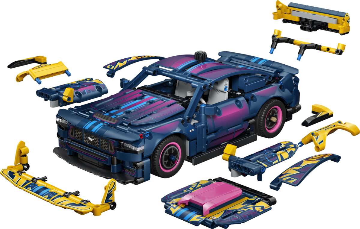 LEGO® Technic Verkstedstilpasset Ford Mustang GT-bil 42236