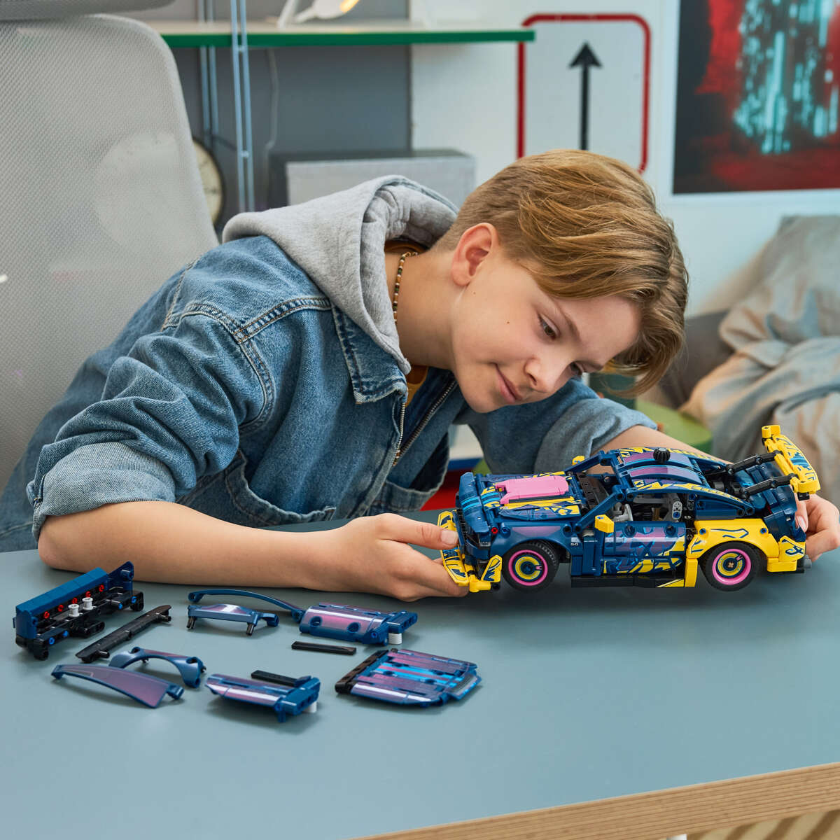 LEGO® Technic Verkstedstilpasset Ford Mustang GT-bil 42236