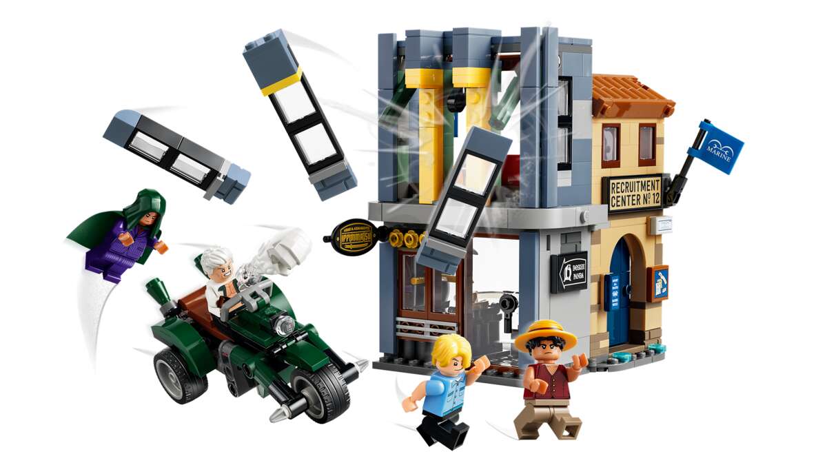 LEGO® ONE PIECE Oppgjør med kaptein Smoker 75642