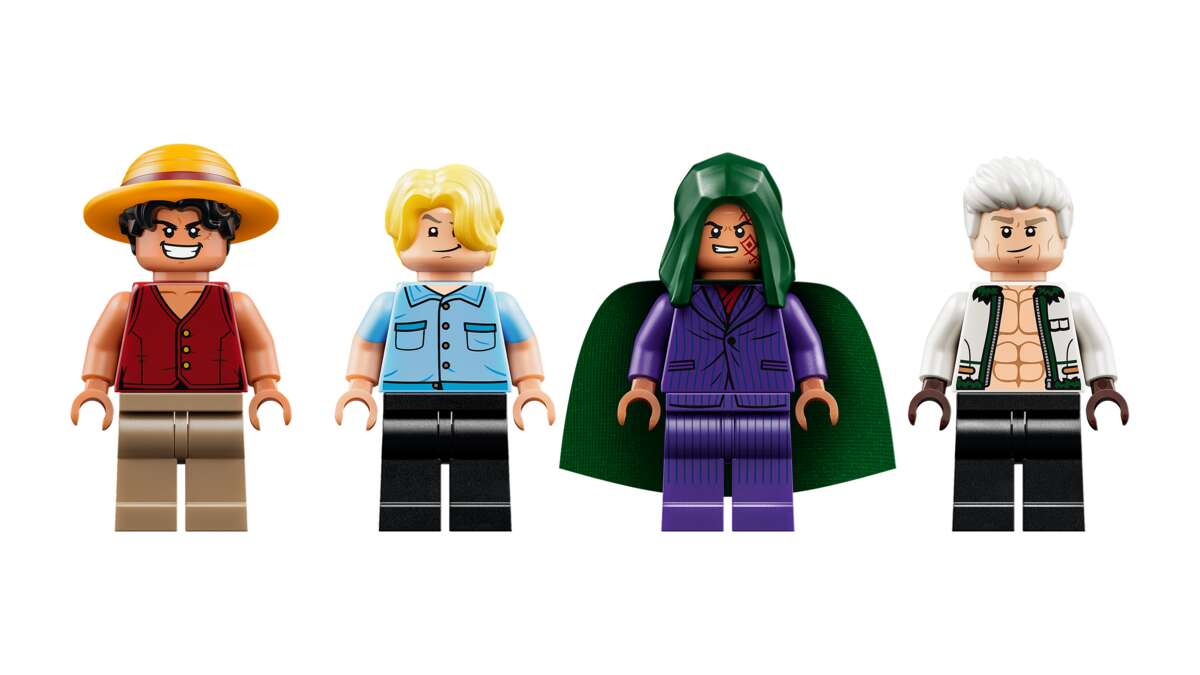 LEGO® ONE PIECE Oppgjør med kaptein Smoker 75642