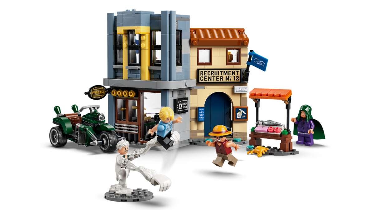 LEGO® ONE PIECE Oppgjør med kaptein Smoker 75642