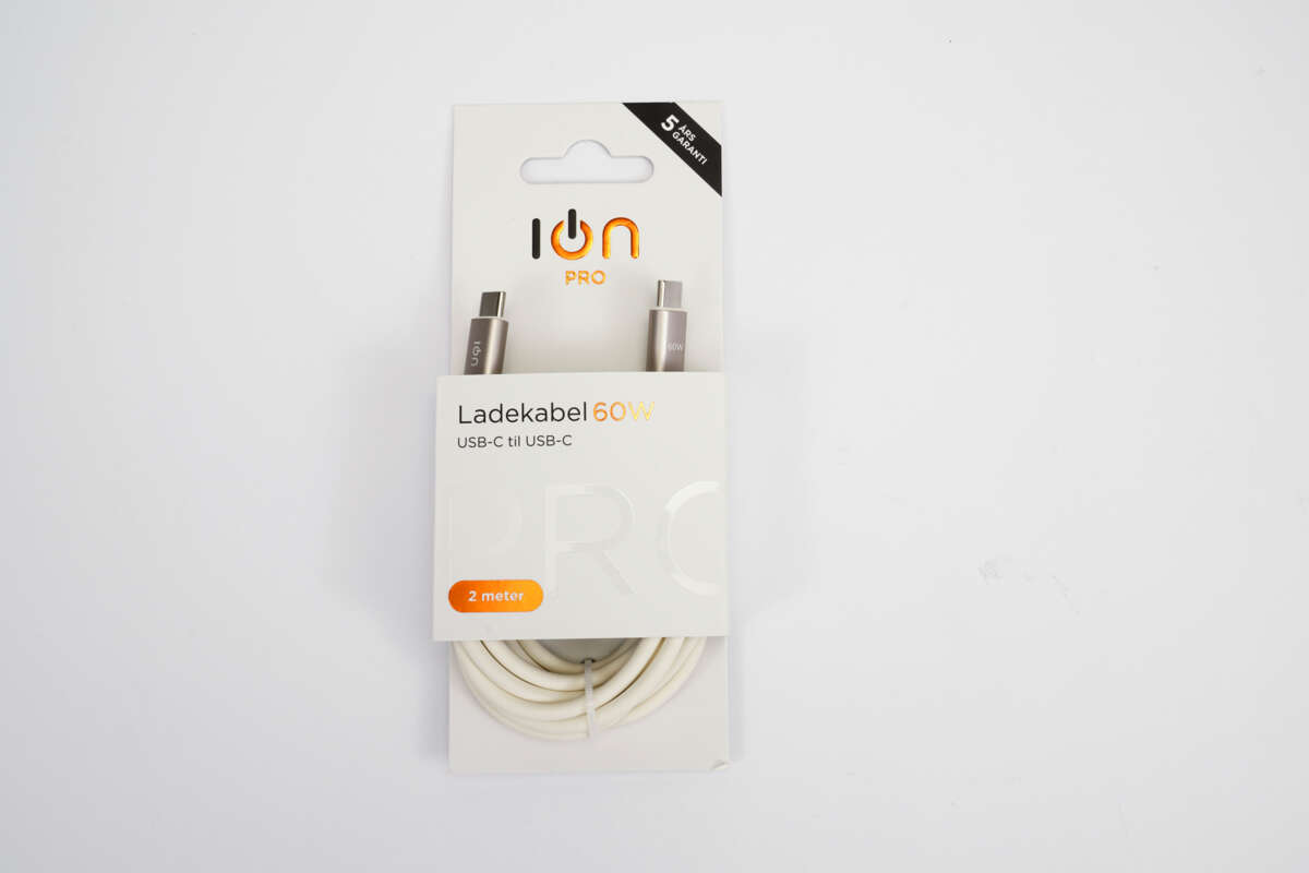 ION Pro CBX312-T-BG USB-C til USB-C kabel 2 m