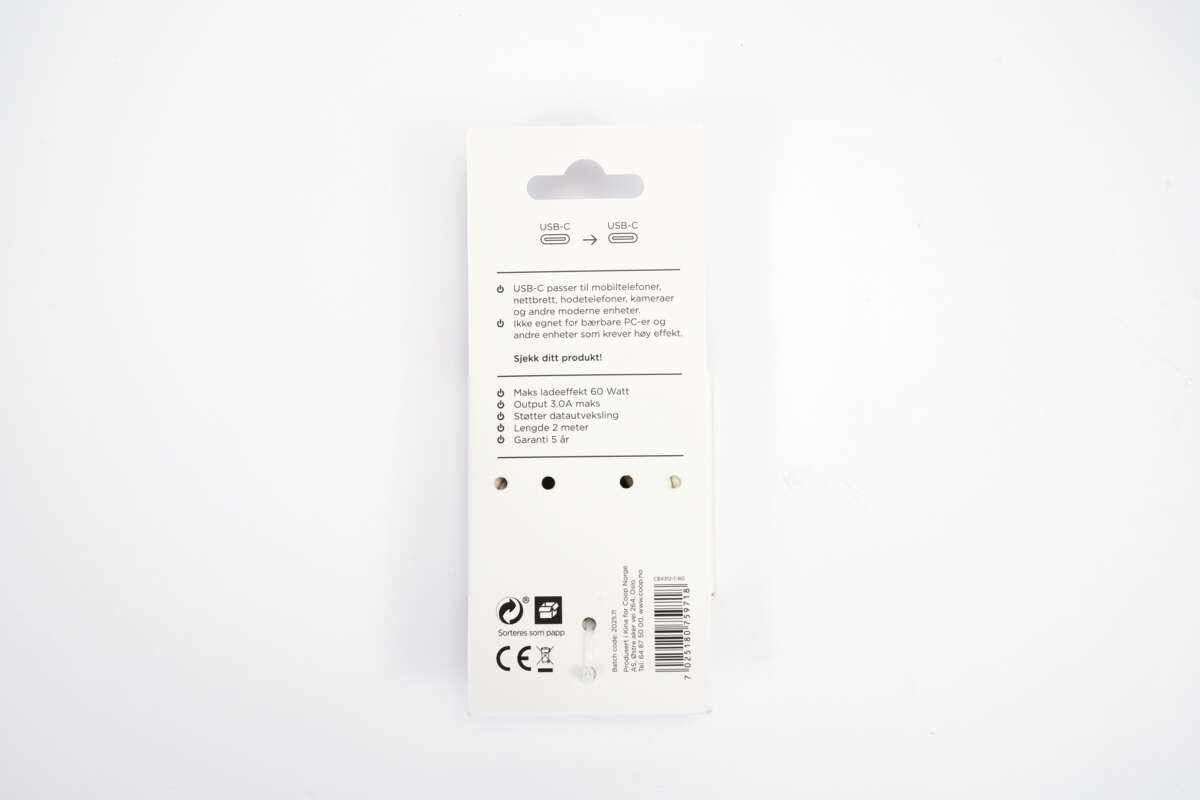 ION Pro CBX312-T-BG USB-C til USB-C kabel 2 m