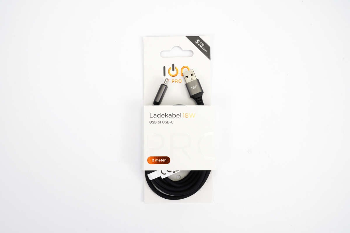 ION Pro CBX314-T USB-C til USB-C silikonkabel 2 m