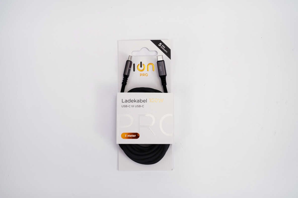 ION Pro CBX316-L USB-C til USB-C kabel 3 m