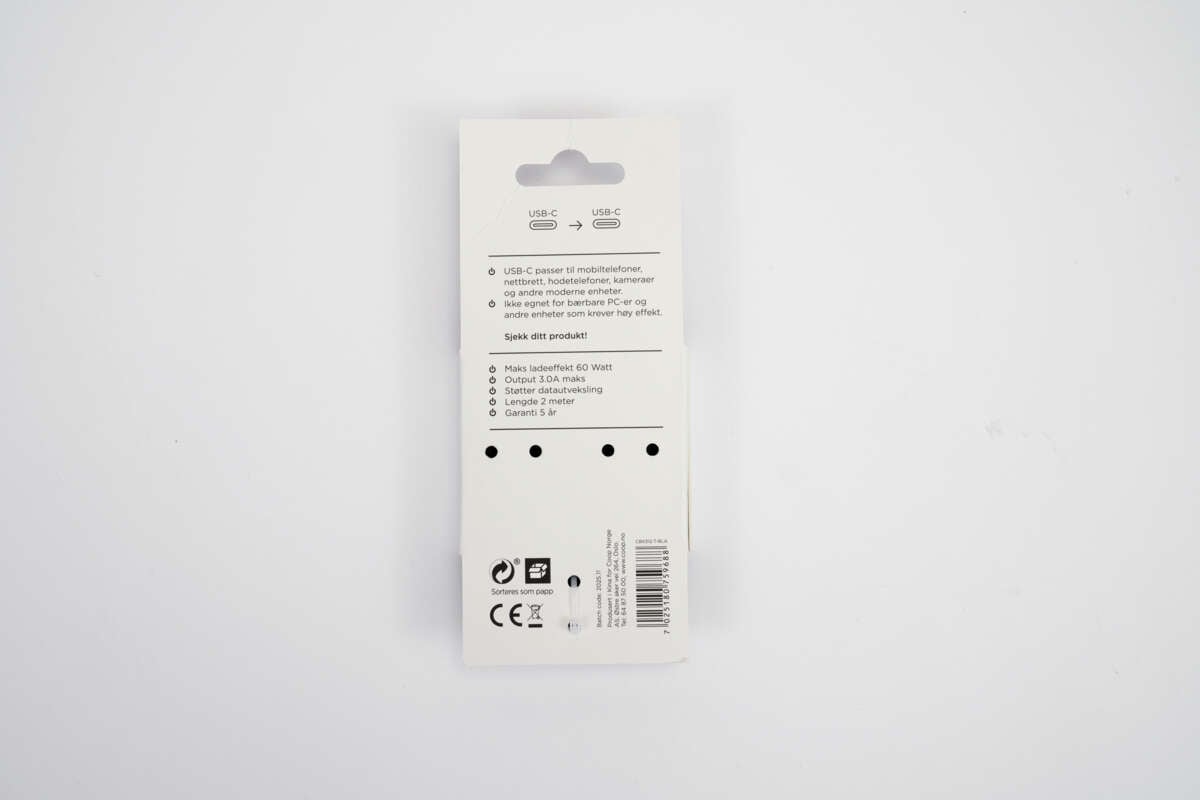 ION Pro USB-C til USB-C silikonkabel 2 m