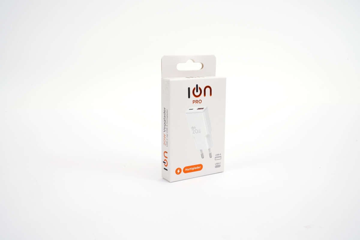 ION Pro UC127 PRO W 20W vegglader USB-C/USB-A