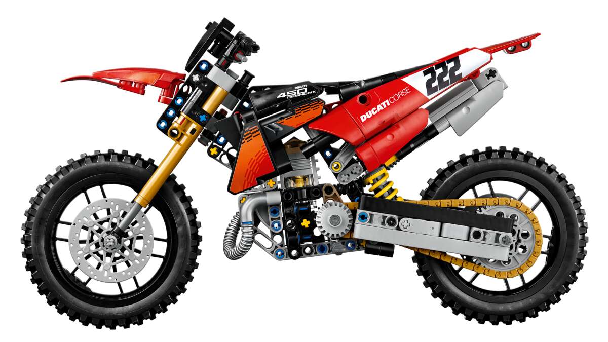 LEGO® Technic Ducati Desmo450 MX Factory-motorsykkel 42238