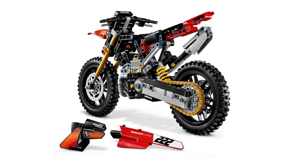 LEGO® Technic Ducati Desmo450 MX Factory-motorsykkel 42238