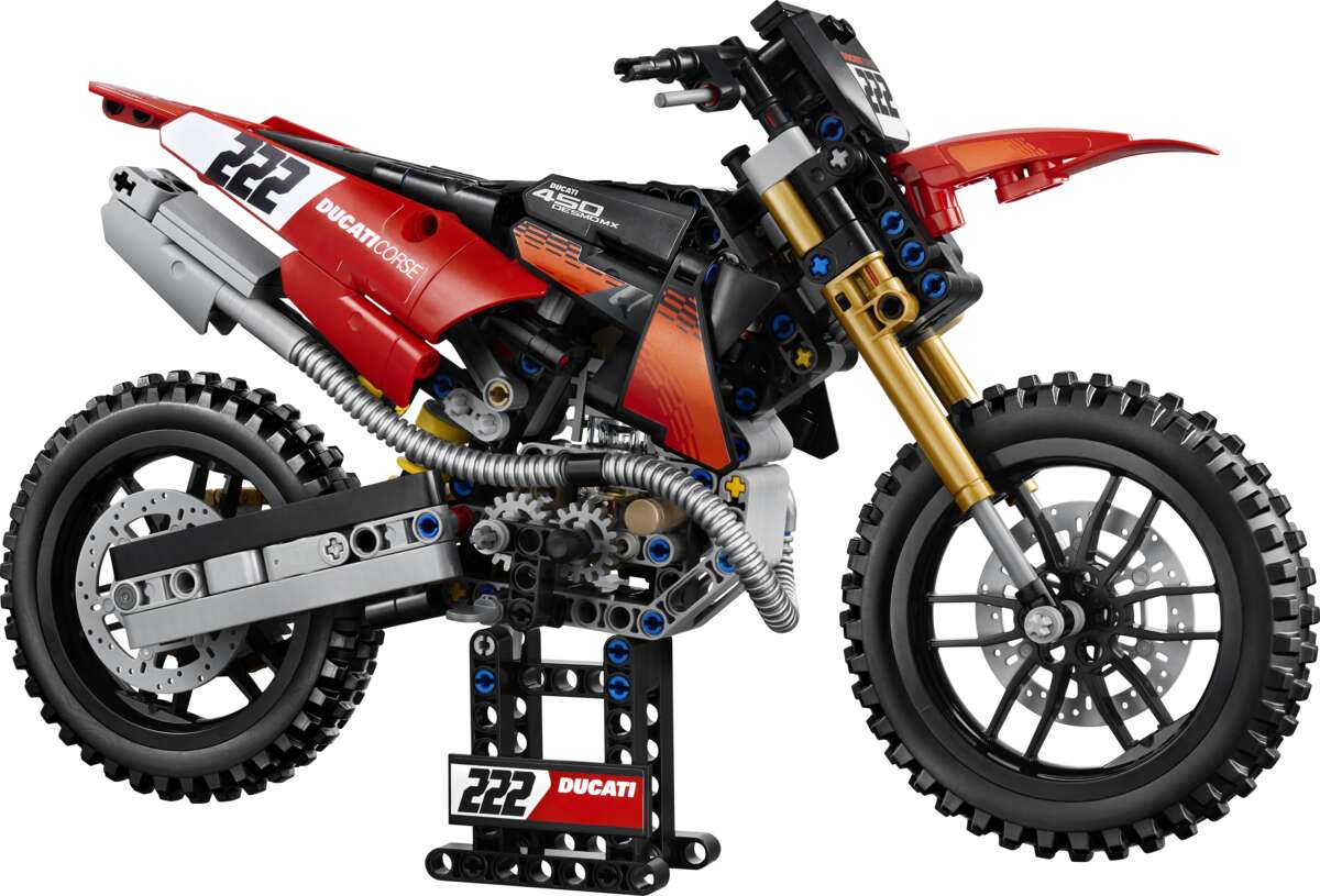 LEGO® Technic Ducati Desmo450 MX Factory-motorsykkel 42238
