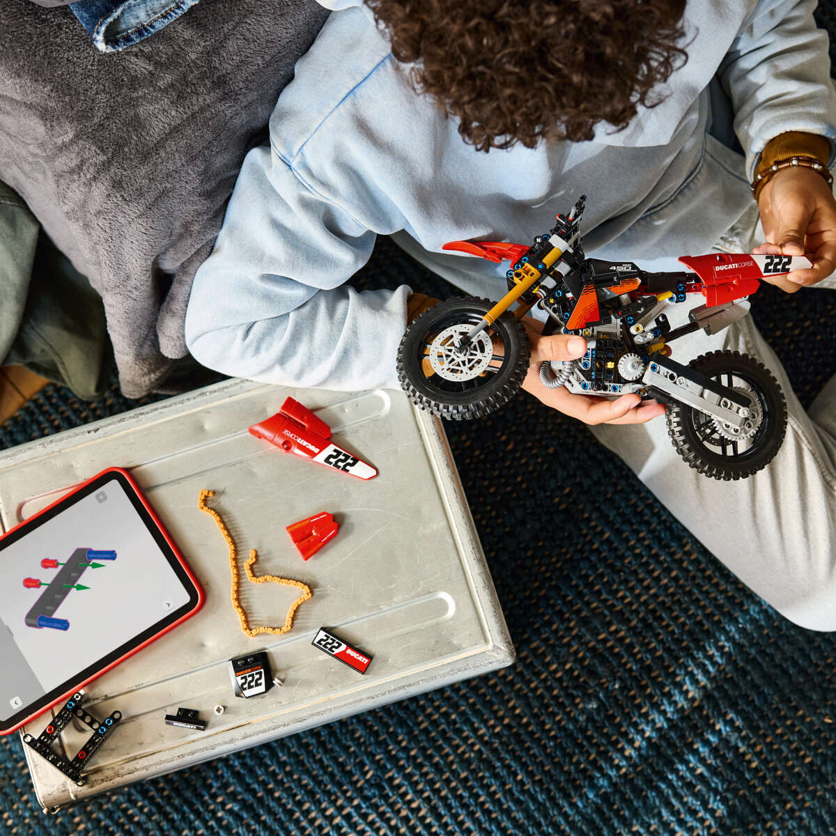 LEGO® Technic Ducati Desmo450 MX Factory-motorsykkel 42238