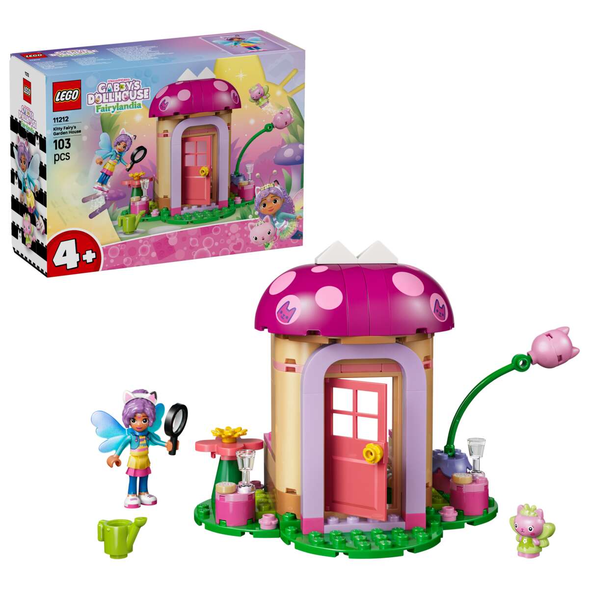 LEGO® Gabbys dukkehus Kattealvs hus og hage 11212