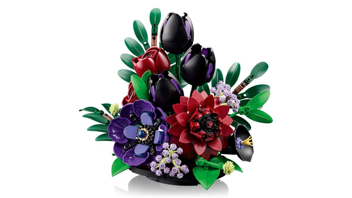 LEGO® Botanicals Blomsteroppsats i mørke farger 11513
