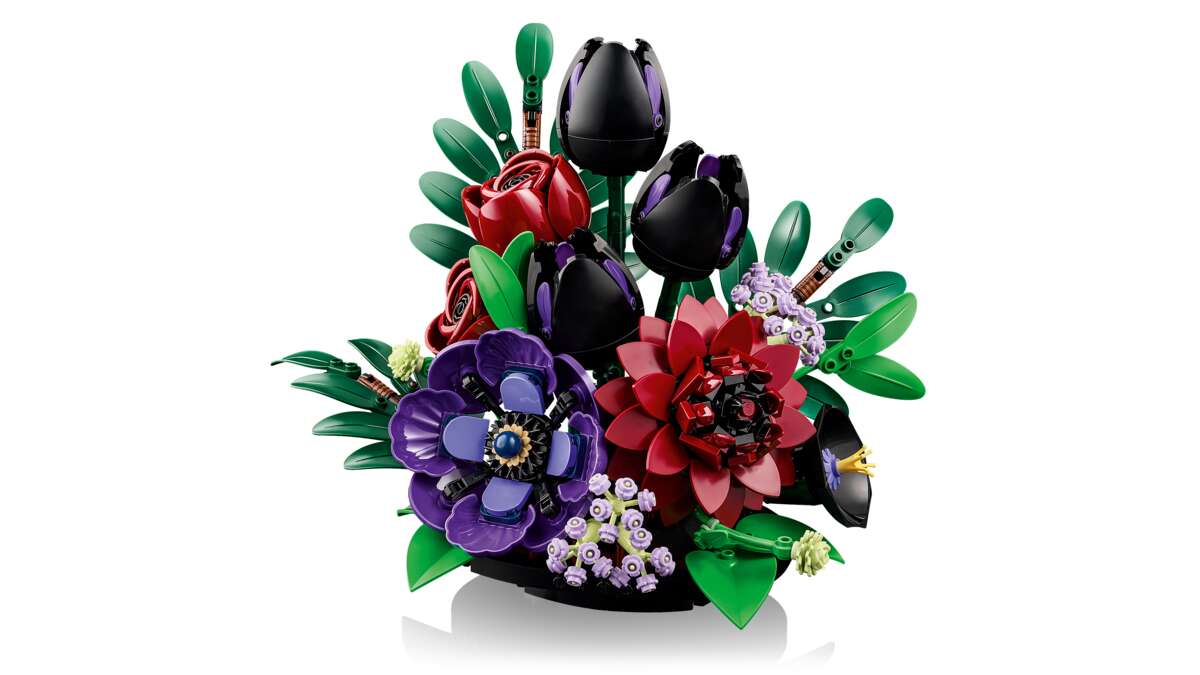 LEGO® Botanicals Blomsteroppsats i mørke farger 11513