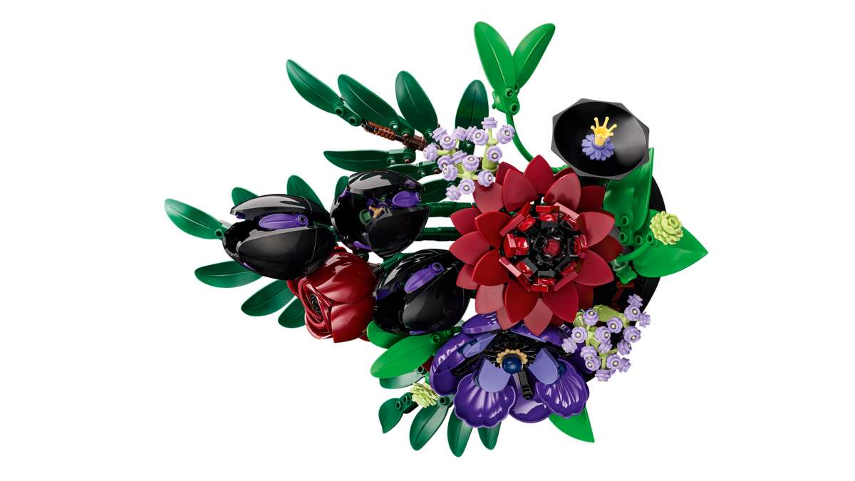 LEGO® Botanicals Blomsteroppsats i mørke farger 11513