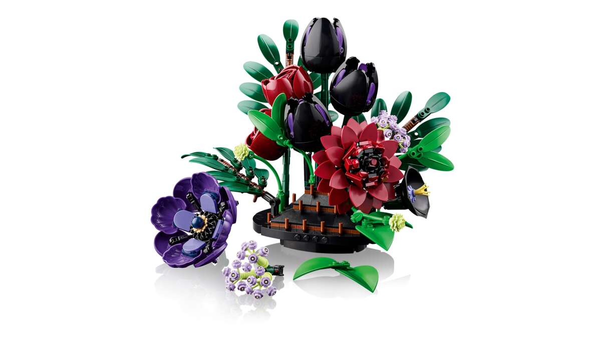 LEGO® Botanicals Blomsteroppsats i mørke farger 11513