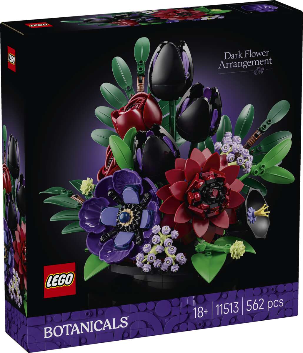 LEGO® Botanicals Blomsteroppsats i mørke farger 11513