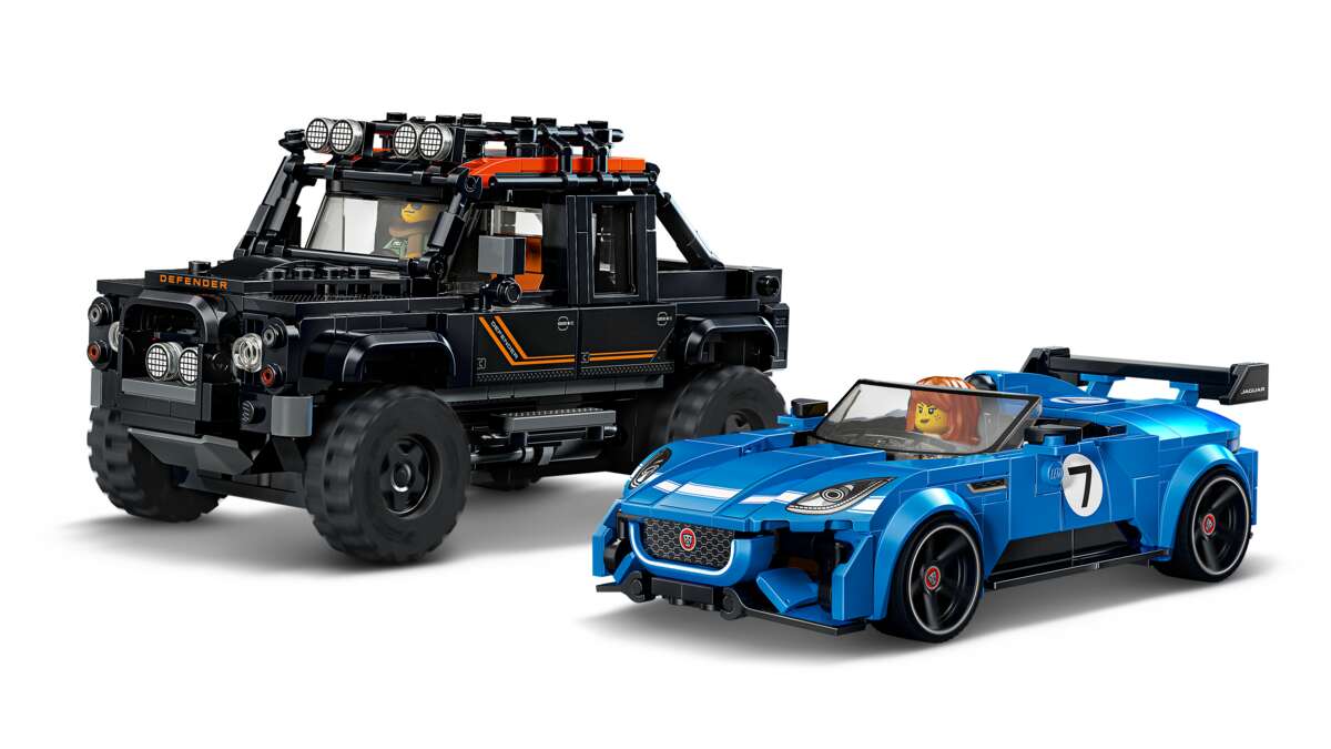 LEGO® Speed Champions Jaguar Project 7 og Land Rover Defender 77264