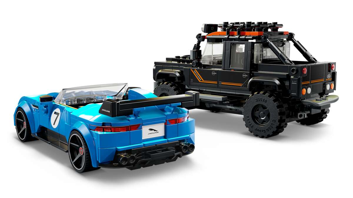 LEGO® Speed Champions Jaguar Project 7 og Land Rover Defender 77264