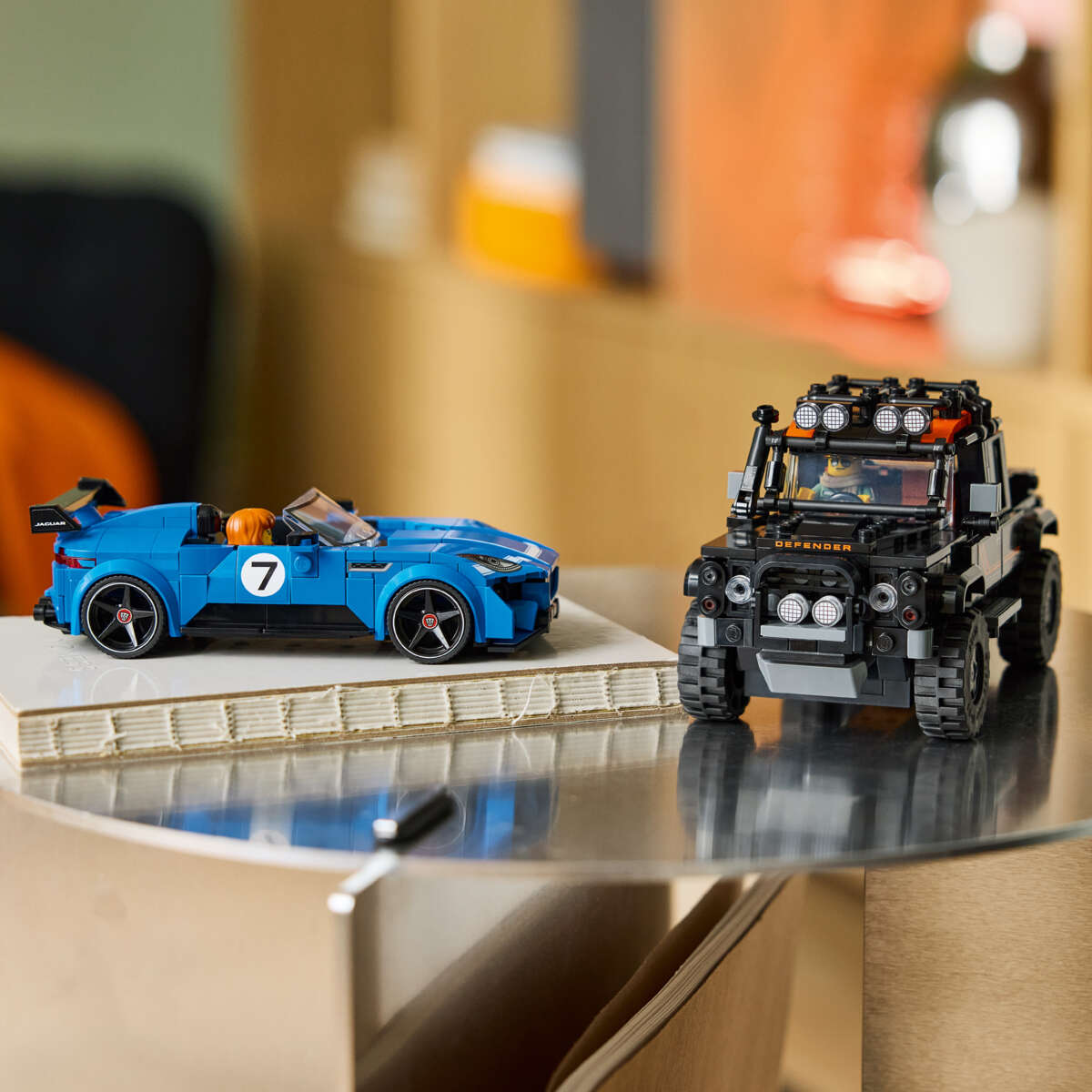 LEGO® Speed Champions Jaguar Project 7 og Land Rover Defender 77264