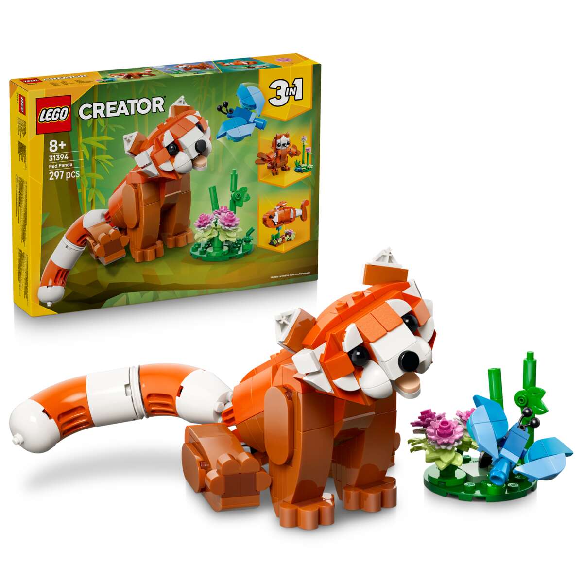 LEGO® Creator 3-i-1 Søte dyr: Rød panda 31394